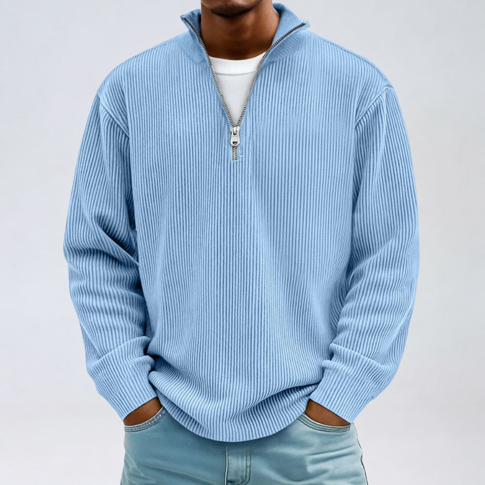 Milano - Trendy zip-up Sweater