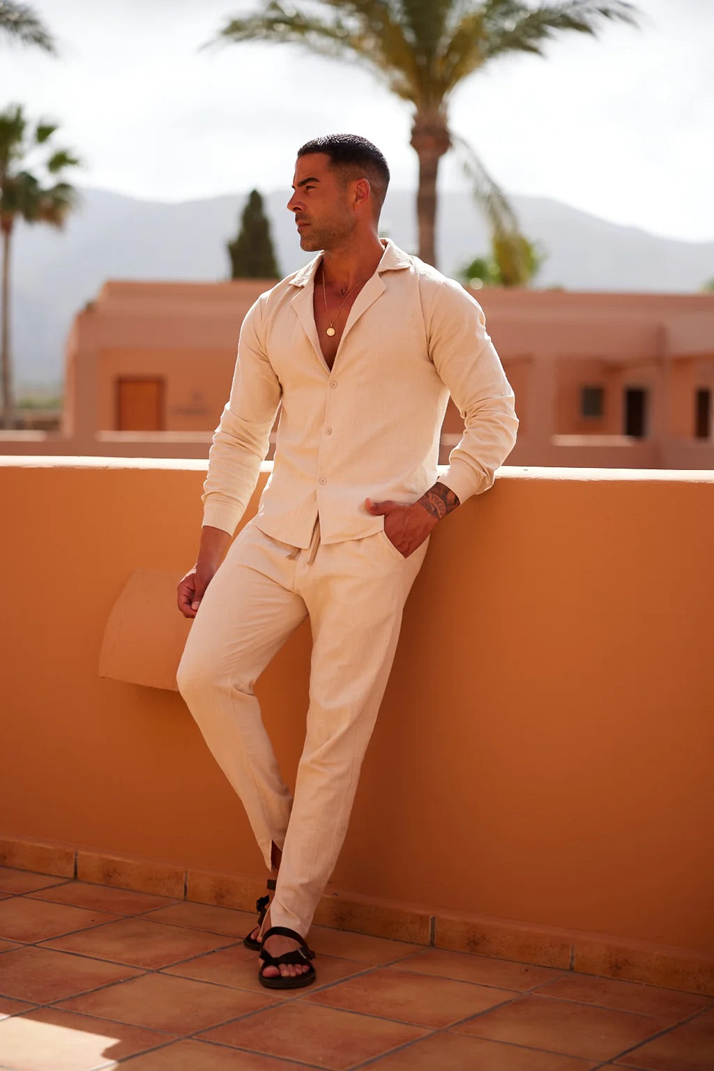 LUCAS™ | Men's luxury linen set