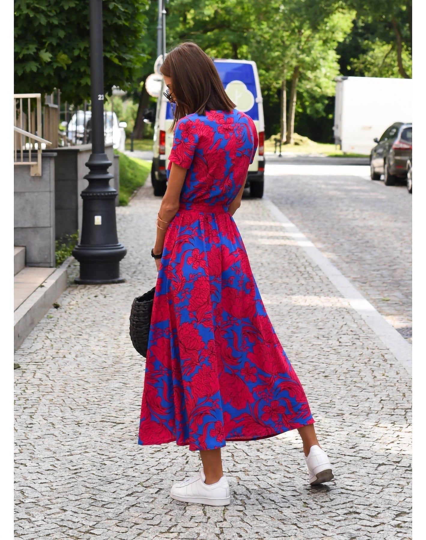 Anna | Floral Print Dress
