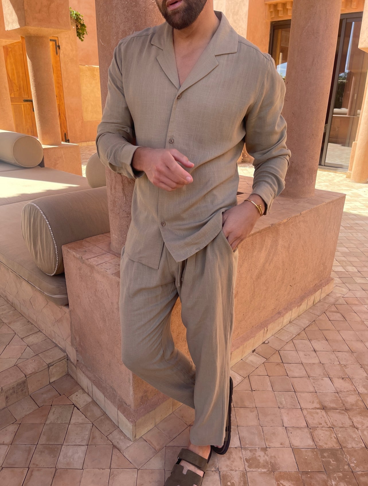 LUCAS™ | Men's luxury linen set