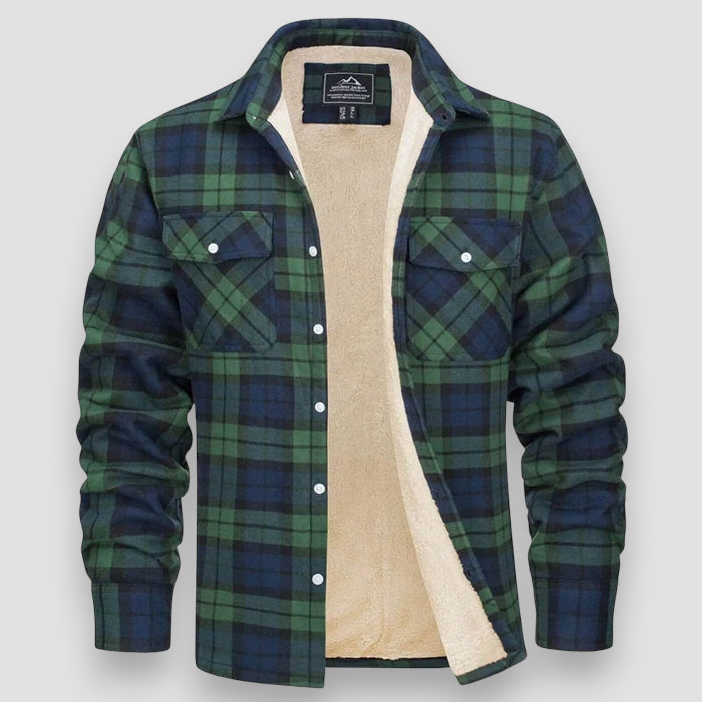 Axel |Casual Checked Shirt Jacket
