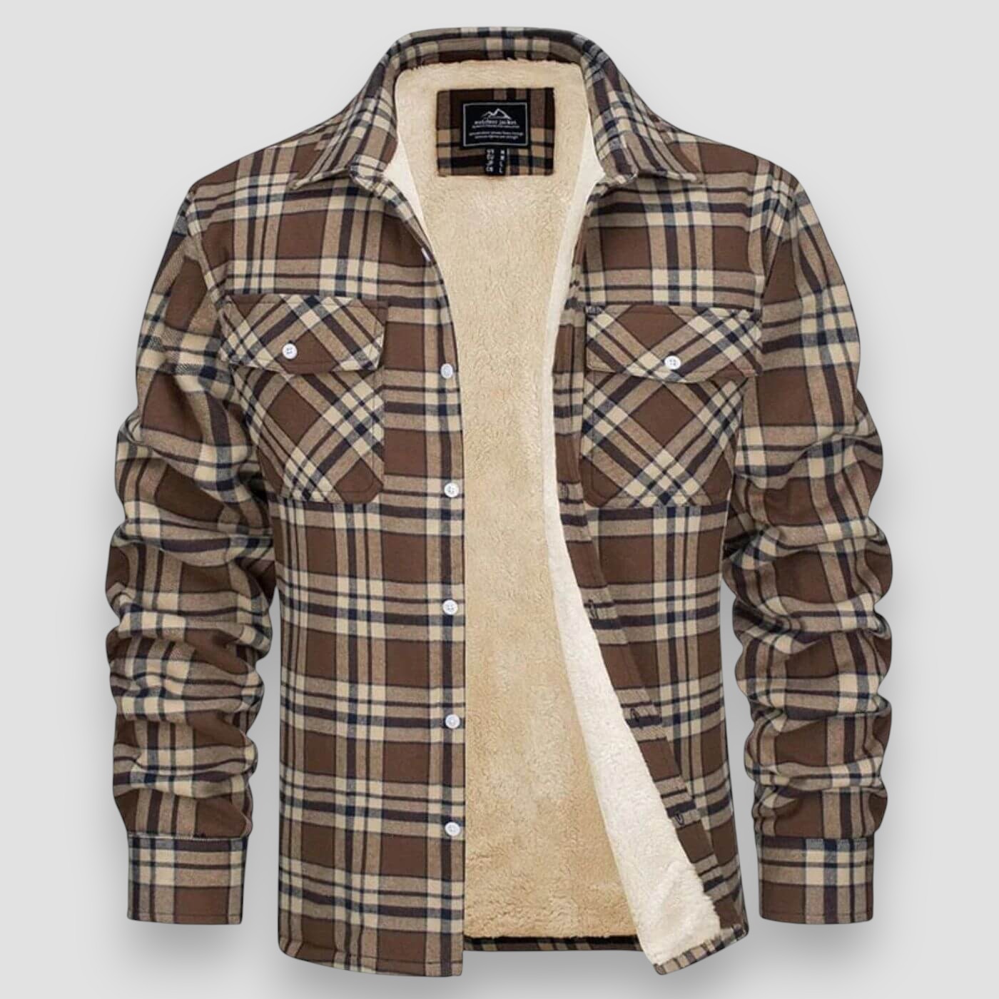 Axel |Casual Checked Shirt Jacket