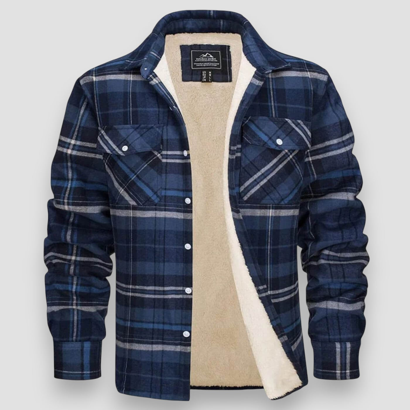 Axel |Casual Checked Shirt Jacket