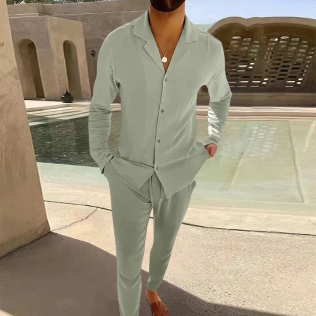 LUCAS™ | Men's luxury linen set