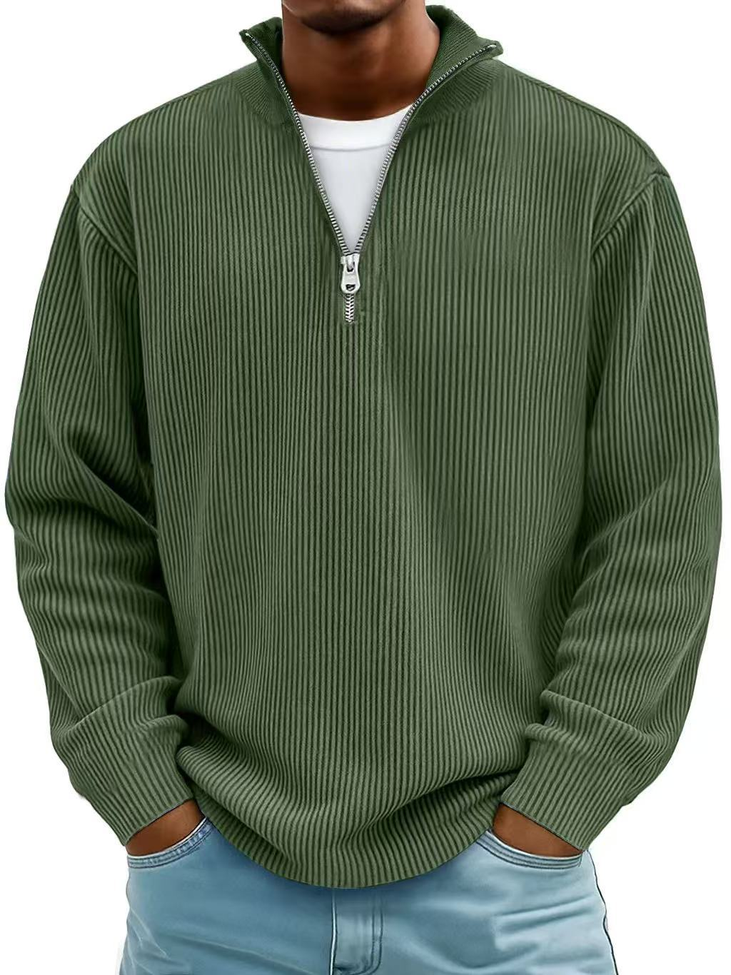 Milano - Trendy zip-up Sweater