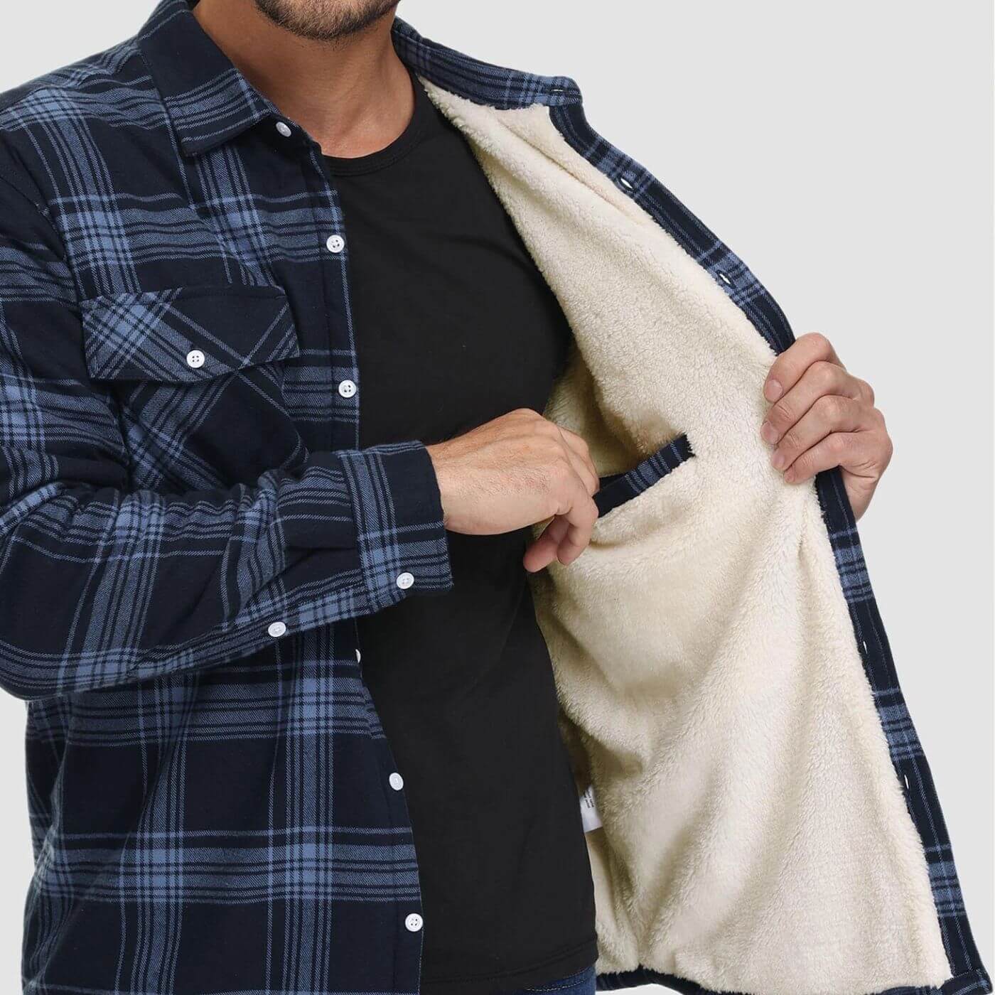 Axel |Casual Checked Shirt Jacket