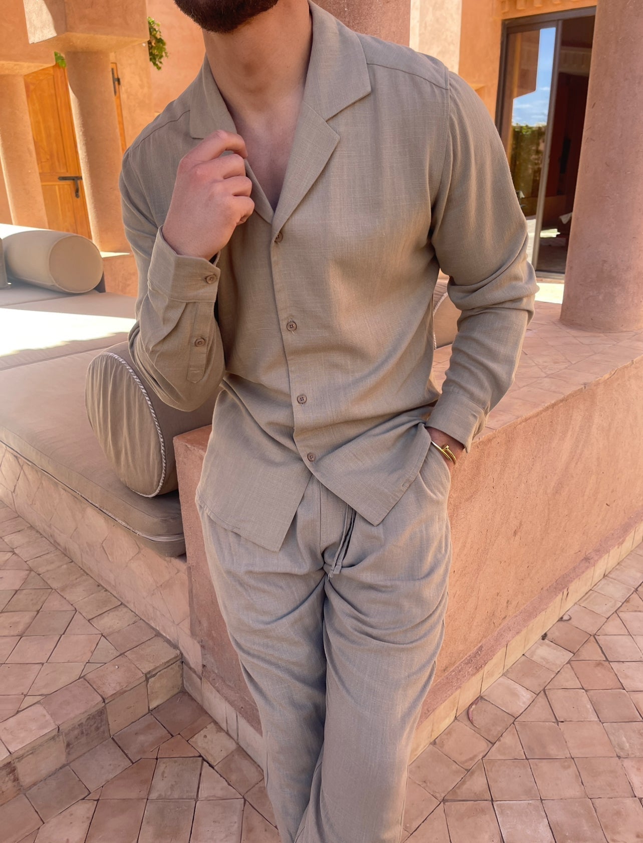 LUCAS™ | Men's luxury linen set