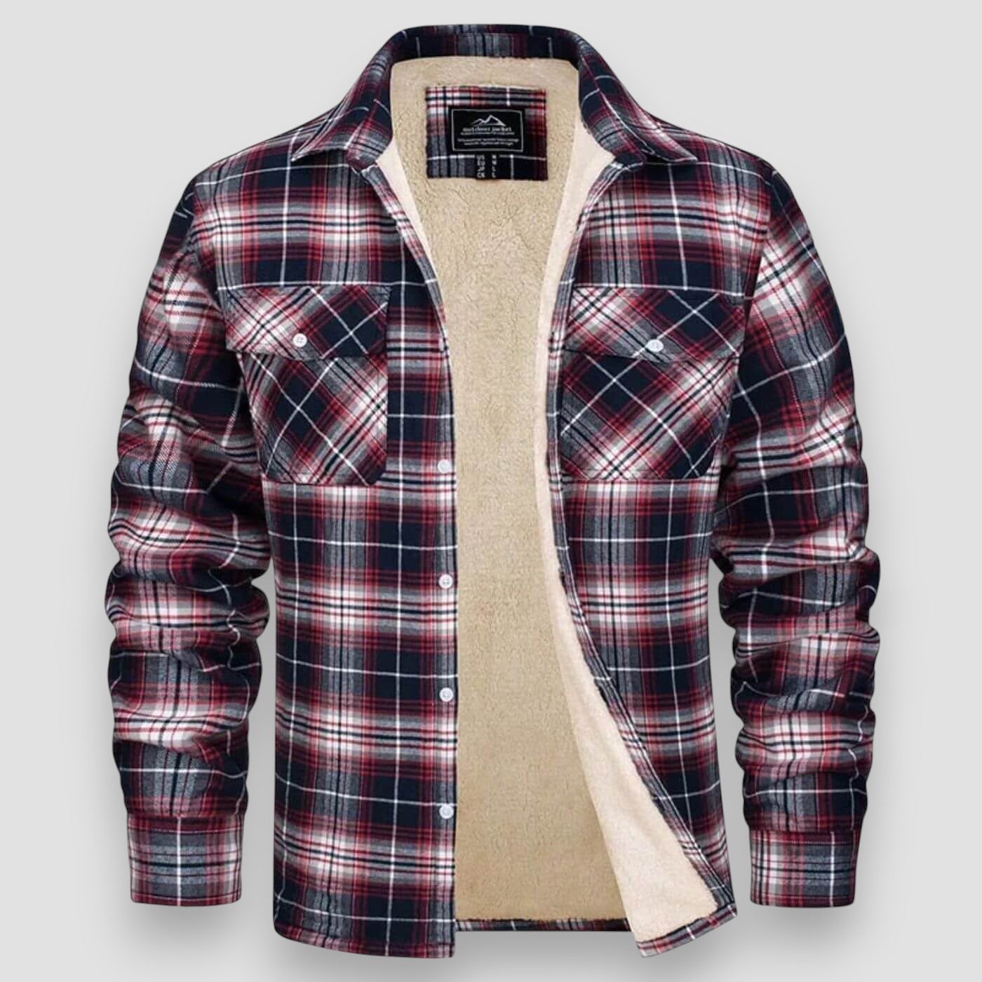 Axel |Casual Checked Shirt Jacket