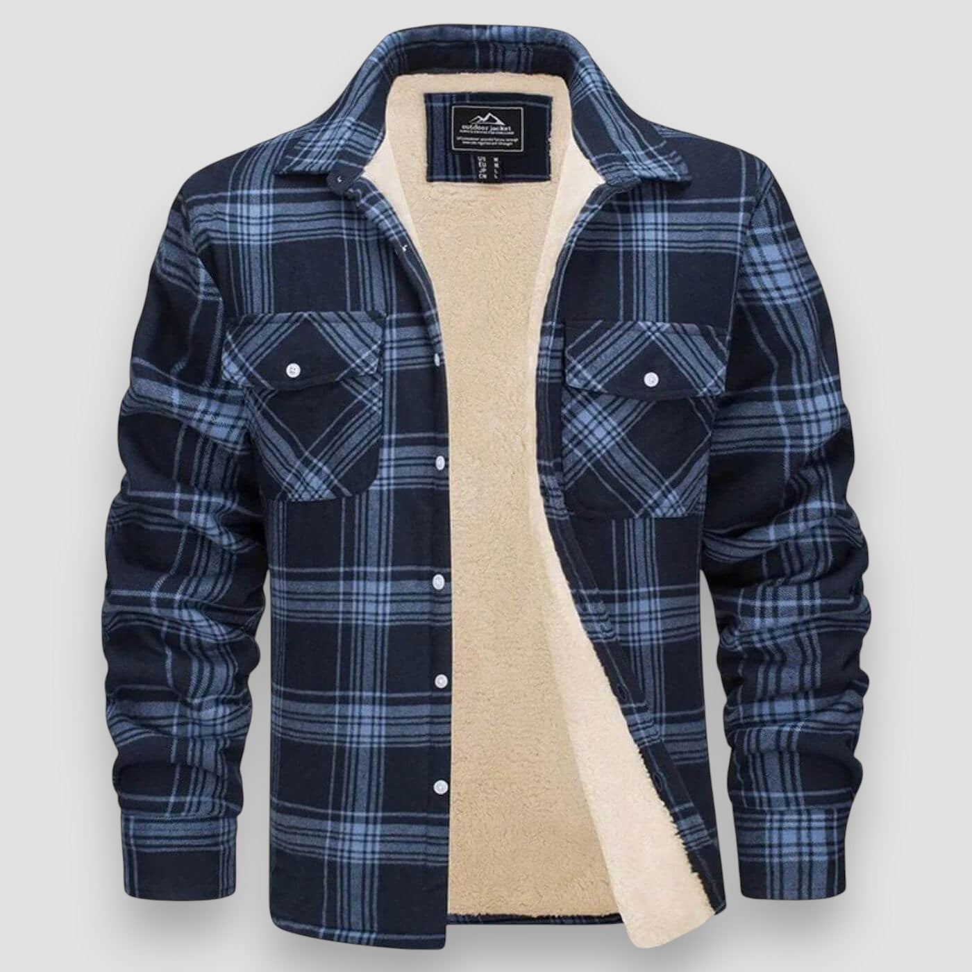 Axel |Casual Checked Shirt Jacket