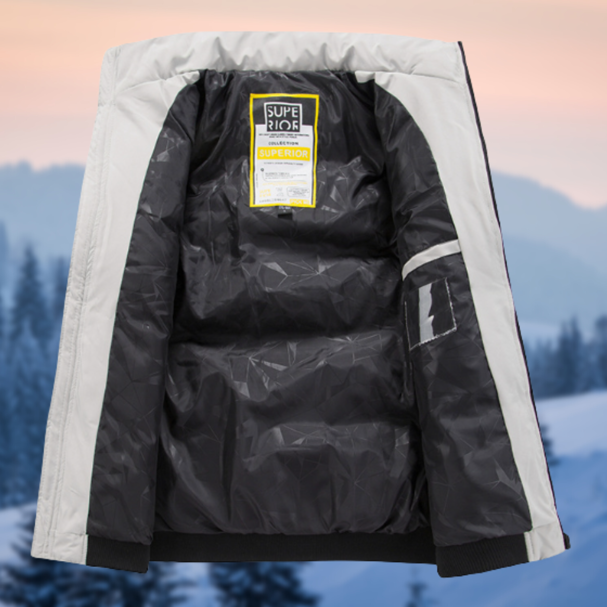 Jumper |  Gewatteerde heren winterjas